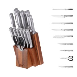 KIT FACAS WINNINGSTAR ST-7807-15 15-PCS