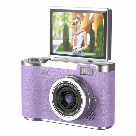 CAMERA DIGITAL LK-007 - 180ø - 8X - 2.4" - LILAS
