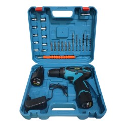 KIT DE HERRAMIENTAS - TALADRO GRIFFE GR-H-0072 - 25 PCS