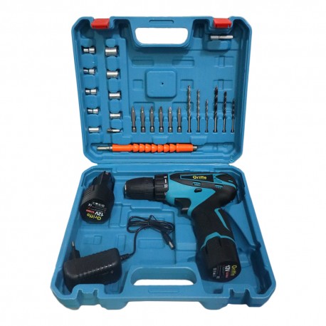 KIT DE FERRAMENTAS - PARAFUSADEIRA GRIFFE GR-H-0072 - 25 PCS