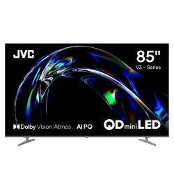 CW TV 85'' SMART LED JVC LT-85KM958 - 4K/QLED/GOOGLETV