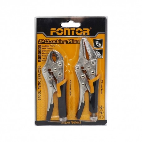 KIT DE ALICATES DE BLOQUEIO FONTOR 180114 - 2 PCS