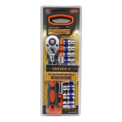 KIT DE FERRAMENTAS CHAVE RODA SA-19058 - 12 PCS