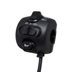 ACCESORIO INTERRUPTOR DE BOCINA, LUCES DE GIRO/FARO PARA MOTO FOSTON X12