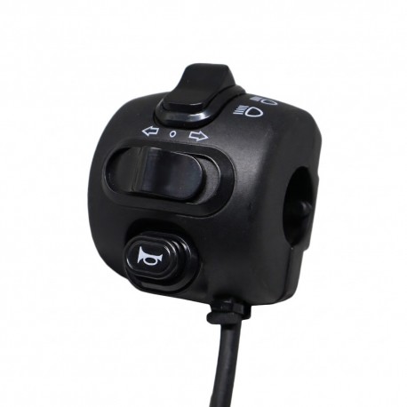 ACCESORIO INTERRUPTOR DE BOCINA, LUCES DE GIRO/FARO PARA MOTO FOSTON X12