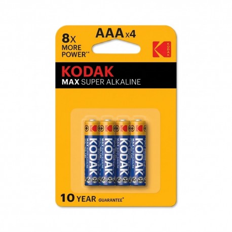 PILA ALCALINA KODAK - AAA - 4 PCS