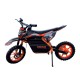 MOTO INFANTIL ELETRICA FOSTON X2 MAX - LARANJA