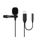 MICROFONO PARA CELULAR SATE A-FONE35L - LIGHTNING