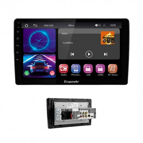 RADIO CAR ECOPOWER EP-7004 - BT/USB/SD/9"