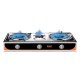 FOGAO A GAS INOX RAF R.8515 - 3 BOCAS
