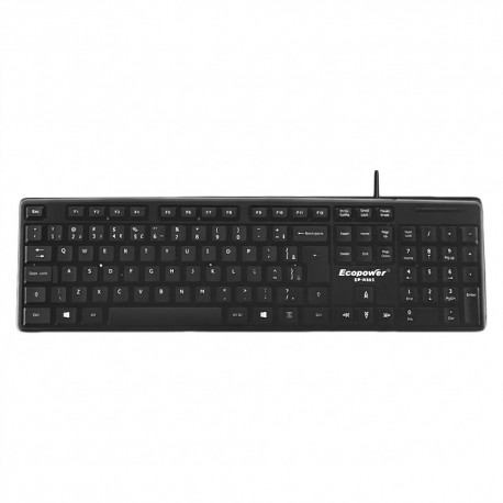 TECLADO PARA PC/USB ECOPOWER EP-K603 - PORTUGUES