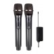 MICROFONE SEM FIO LUO LU-M212 - 2 MIC