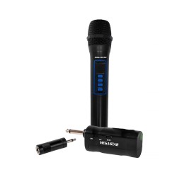 MICROFONE SEM FIO MEGASTAR MICWR9 - ADAPTADOR BLT