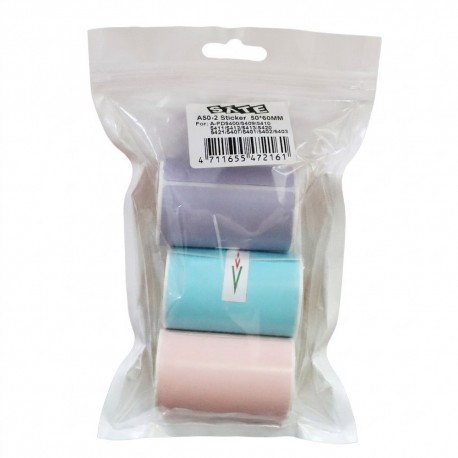 PAPEL PARA MINI IMPRESSORA - ADESIVO SATE A50-2