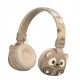 FONE DE OUVIDO LUO LU-998 - URSO - BLT/LED/MARROM