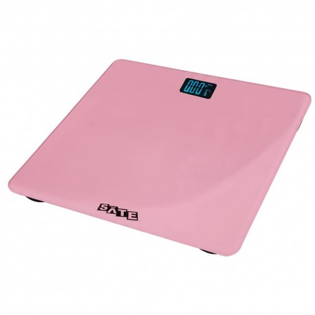 BALANZA DE BAÑO SATE A-WS8833 - 180KG - ROSA