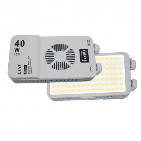 LUZ DE LED PORTATIL RECARREGAVEL - LUO LU-587 - 40W