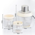 PROCESADOR 3 EM 1 RAF R.7057 - 2.0L- 300W - 220V