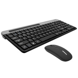 TECLADO/MOUSE PARA PC SEM FIO SATE AK-611G