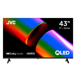 TV 43'' SMART LED JVC LT-43KM4584 - QLED/FHD/GOOGLETV