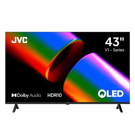 TELEVISOR 43'' SMART LED JVC LT-43KM4584 - QLED/FHD/GOOGLETV