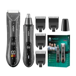 MAQUINA DE CORTAR VGR V-934 BARBA/CABELO - LCD