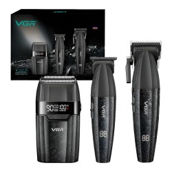 KIT DE BARBEADOR PROFISIONAL VGR V-640 S3