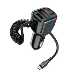 CARREGADOR 12V ECOPOWER EP-7209 1-USB/1-TC