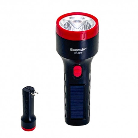 LANTERNA ECOPOWER EP-8016 - LED - RECARREGAVEL - BIVOLT