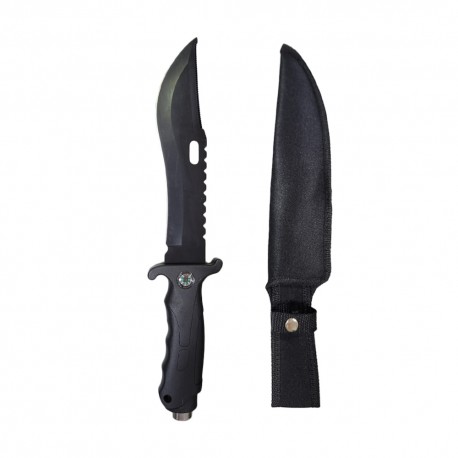 FACA MULTIUSO 2.5MM 20510 - PRETO - 33CM