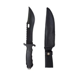 CUCHILLO MULTIUSO 2.5MM 20511 - NEGRO - 33CM