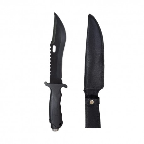 FACA MULTIUSO 2.5MM 20511 - PRETO - 33CM