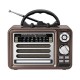 RADIO MEGASTAR RX-306M - 3 BAND/BLT/SD/US