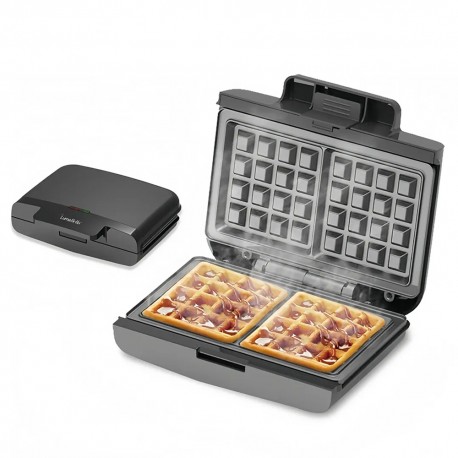 WAFFLERA LUMA BELLA B-58058 - NEGRO - 750W - 110V
