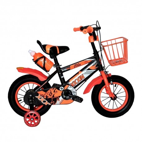 BIKE INFANTIL ARO 20'' SA25637 - PRETO/LARANJA