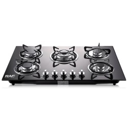 COCINA A GAS RAF R.8075 - 5 BOCAS - 220V