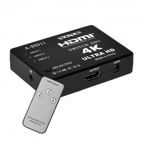 ADAPTADOR HDMI SWITCH 3X1- SATE A-HD11