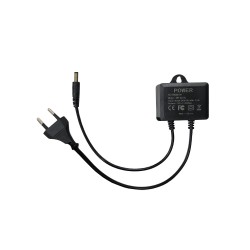 CCTV FUENTE CAMARA 12V/2000MA - PLUG GRUESO