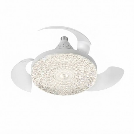 MINI VENTILADOR DE TETO COM LUMINARIA SATE A-FAN02