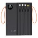 BATERIA AUXILIAR COM LANTERNA LUO LU-6098 - 30.000MAH