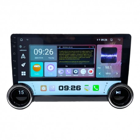 RADIO CAR ECOPOWER EP-8753 - 10.1'' - BT/AND