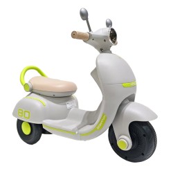 MOTOCA INFANTIL ELECTRICA VESPA HYE - VERDE