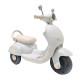 MOTOCA INFANTIL ELECTRICA VESPA HYE - BEIGE