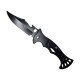 NAVAJA SIN TRINQUETE 17CM OM19033 - NEGRO