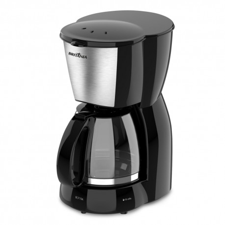 CAFETEIRA BRITANIA BCF19A - 18 CAFES - PRETO - 110V