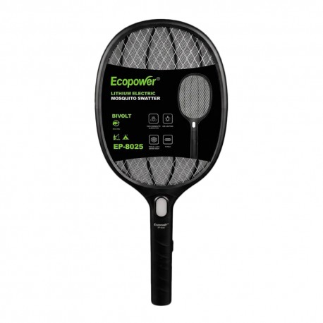 RAQUETA ELECTRICA MATA MOSCA ECOPOWER EP-8025
