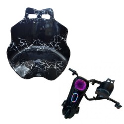 TRICICLO ELETRICO FOSTON GT4400 - 8.5'' - RAIO PRETO