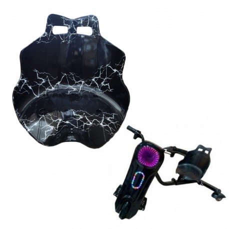 TRICICLO ELETRICO FOSTON GT4400 - 8.5'' - RAIO PRETO