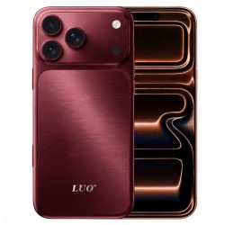 CELULAR LUO I18 PRO MAX - 128GB/4GB - VERMELHO BORDO