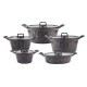 KIT DE PANELA KANGBEIER GRANITO - 5 PCS